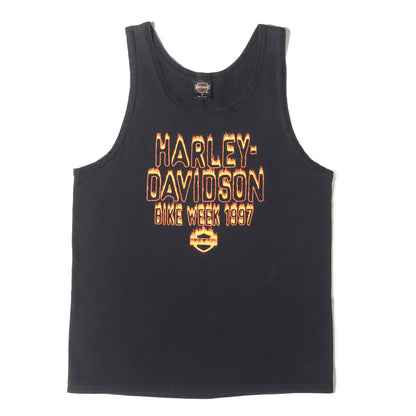 90s BIKE WEEK 1997 フレイム エンブレム イーグル タンクトップ / USA製 HOLOUBEK