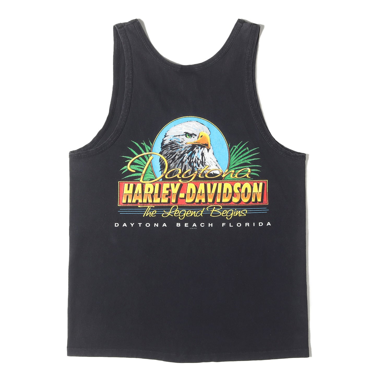 90s BIKE WEEK 1997 フレイム エンブレム イーグル タンクトップ / USA製 HOLOUBEK
