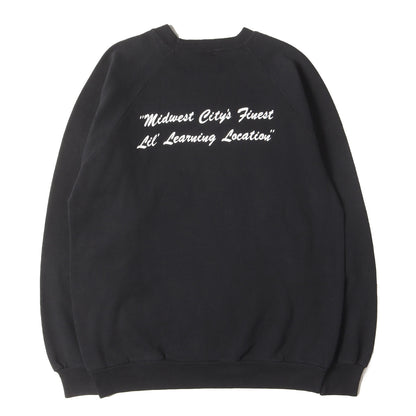 90s ホース プリント ラグラン スウェットシャツ / USA製 JERZEES ジャージーズ