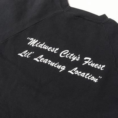 90s ホース プリント ラグラン スウェットシャツ / USA製 JERZEES ジャージーズ