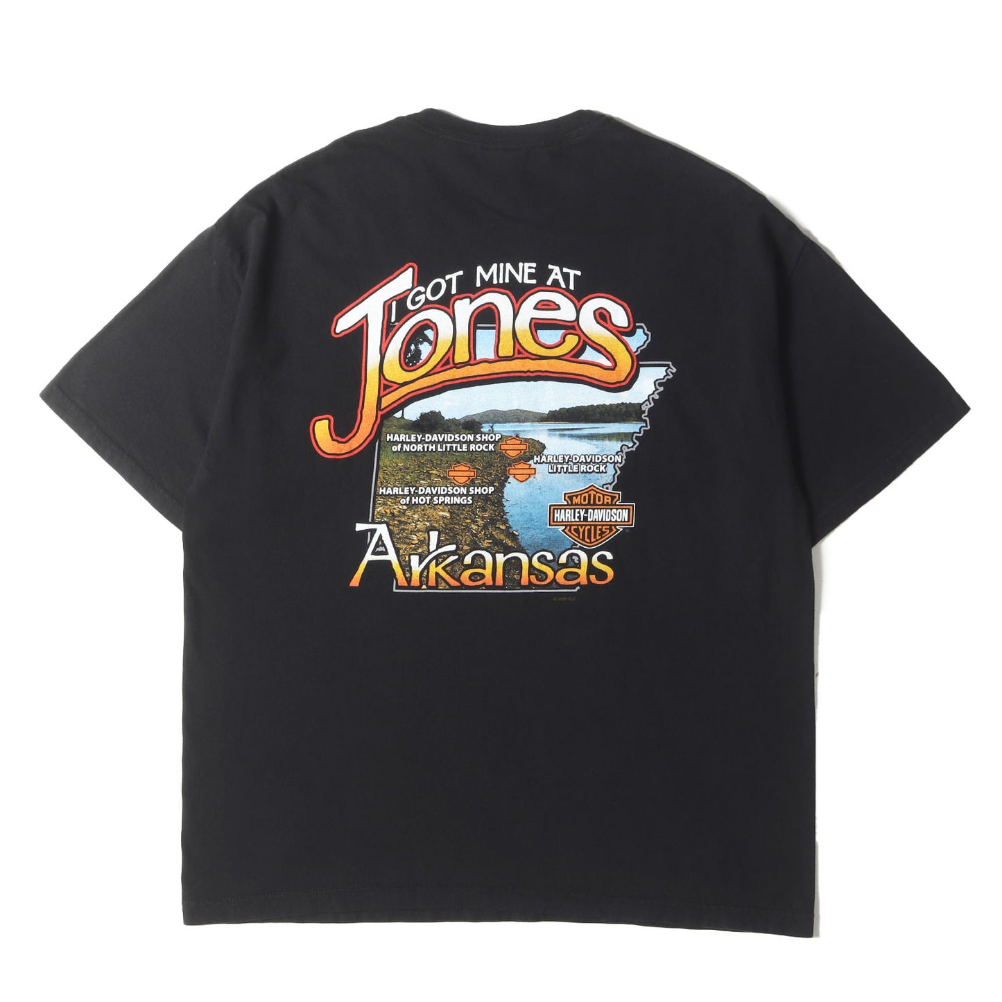 00s シールド エンブレム メッセージ Tシャツ / USA製 Hanes