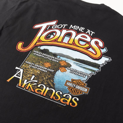 00s シールド エンブレム メッセージ Tシャツ / USA製 Hanes