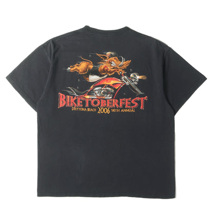 00s BIKETOBERFEST 2006 アイアンクロス モーターサイクル Tシャツ / USA製 DELTA