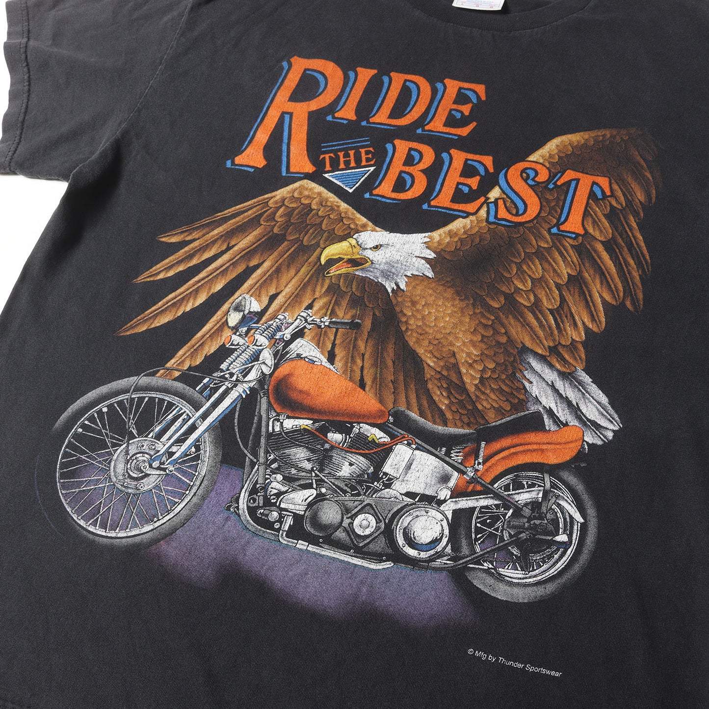 00s STURGIS 2007 イーグル モーターサイクル Tシャツ / USA製 アメリカンサンダー