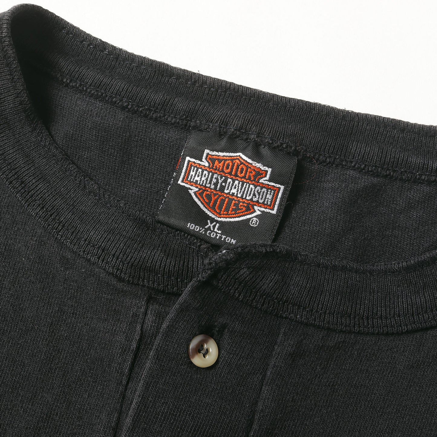 90s イーグル ホワイトベア ヘンリーネック Tシャツ / USA製 RK Stratman