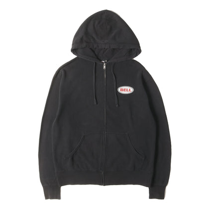 [雰囲気抜群] 00s BELLマーク フルジップ スウェット パーカー / BELL ベル