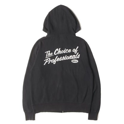 [雰囲気抜群] 00s BELLマーク フルジップ スウェット パーカー / BELL ベル