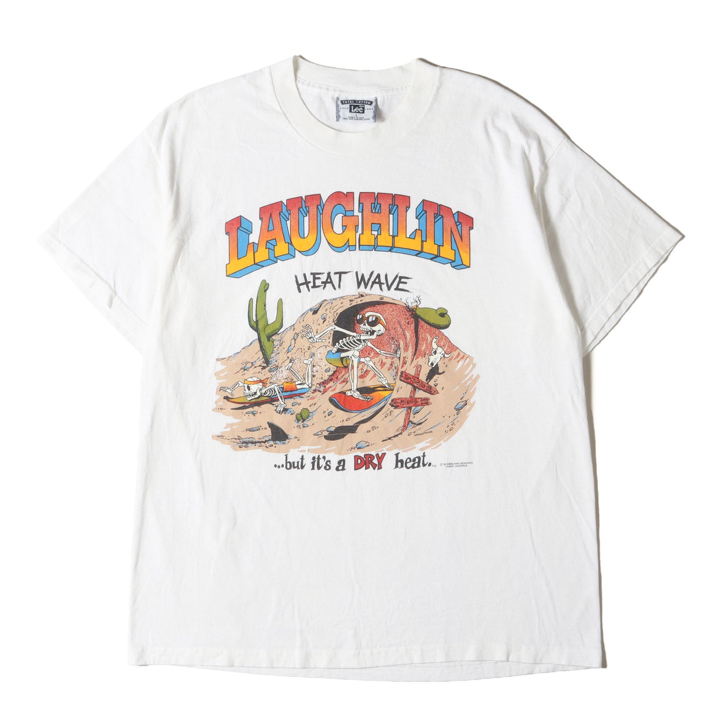 90s スカル デザート サーフィン Tシャツ / USA製 Lee