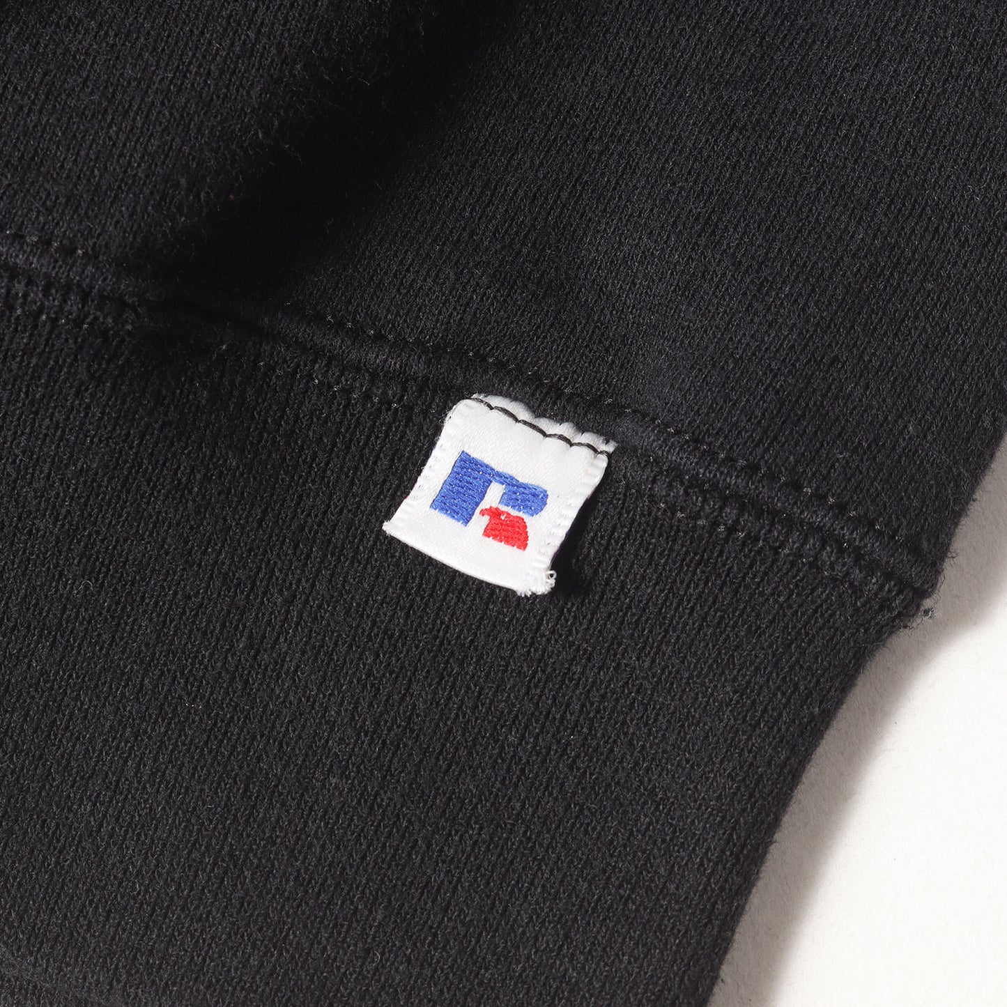 90s カレッジ プリント 前V セットイン スウェットシャツ / USA製 Russell