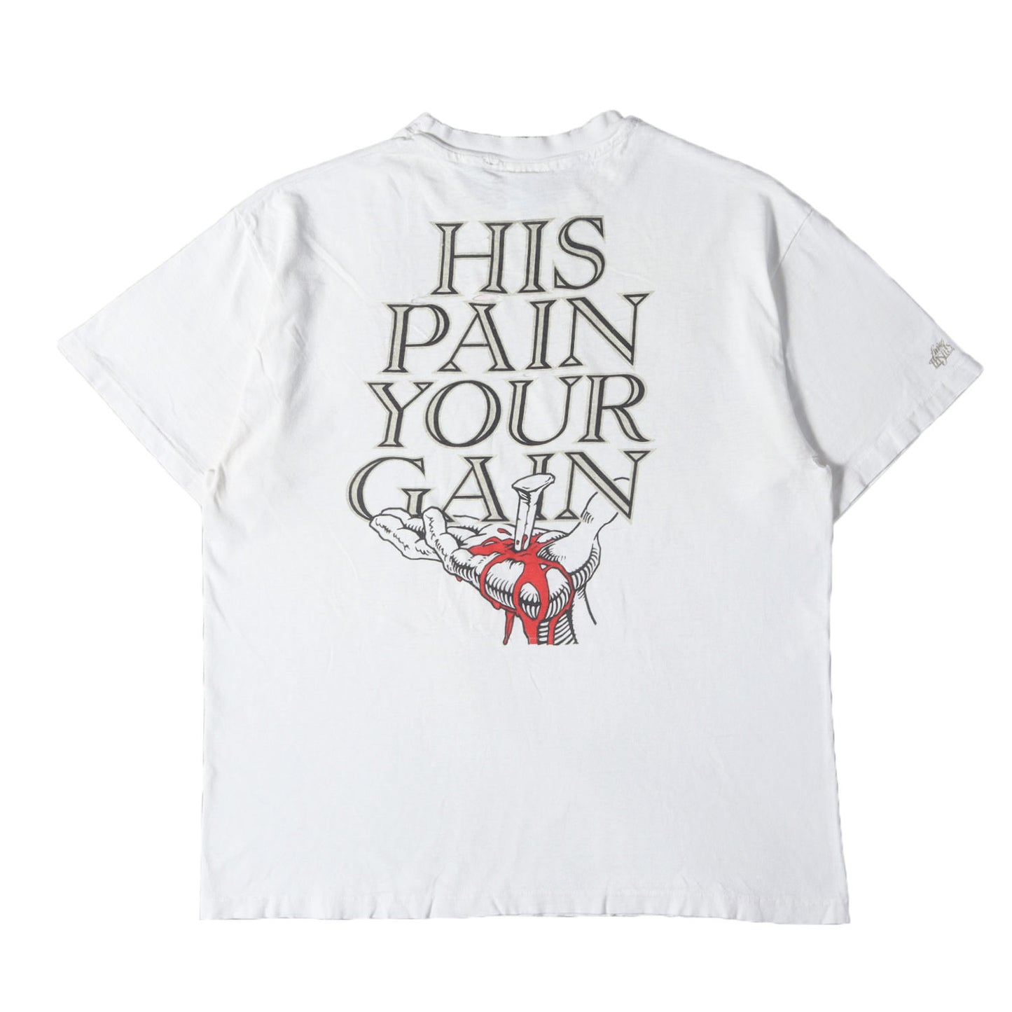 [雰囲気抜群] 90s LORD'S GYM LIVING EPISTLES ジーザス Tシャツ / USA製 Hanes