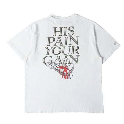 [雰囲気抜群] 90s LORD'S GYM LIVING EPISTLES ジーザス Tシャツ / USA製 Hanes