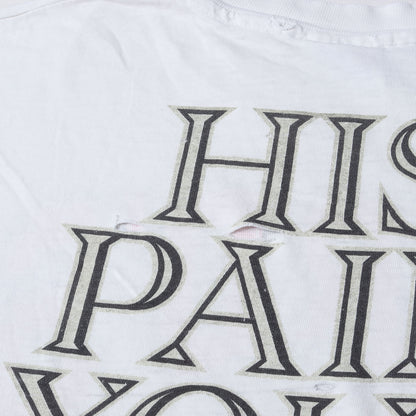 [雰囲気抜群] 90s LORD'S GYM LIVING EPISTLES ジーザス Tシャツ / USA製 Hanes