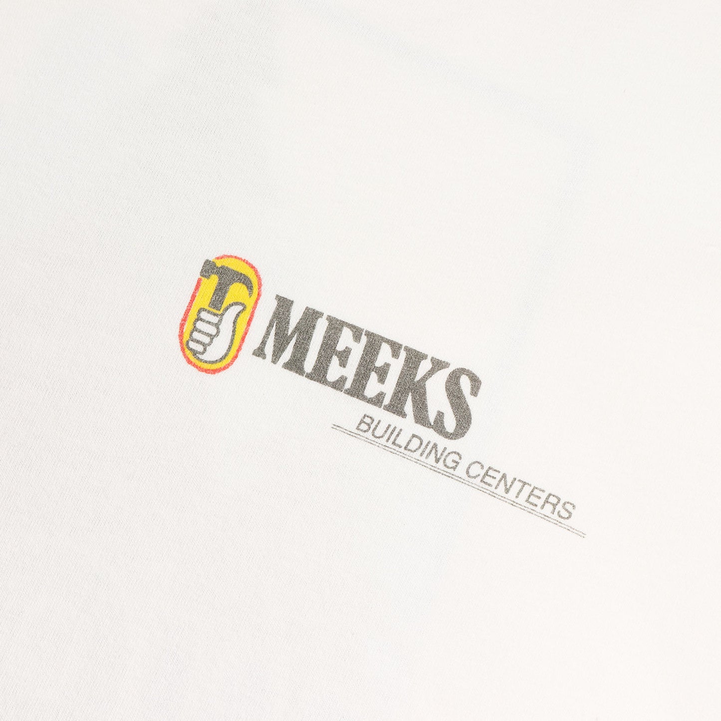90s MEEKS ウッドイラスト Tシャツ / USA製 anvil