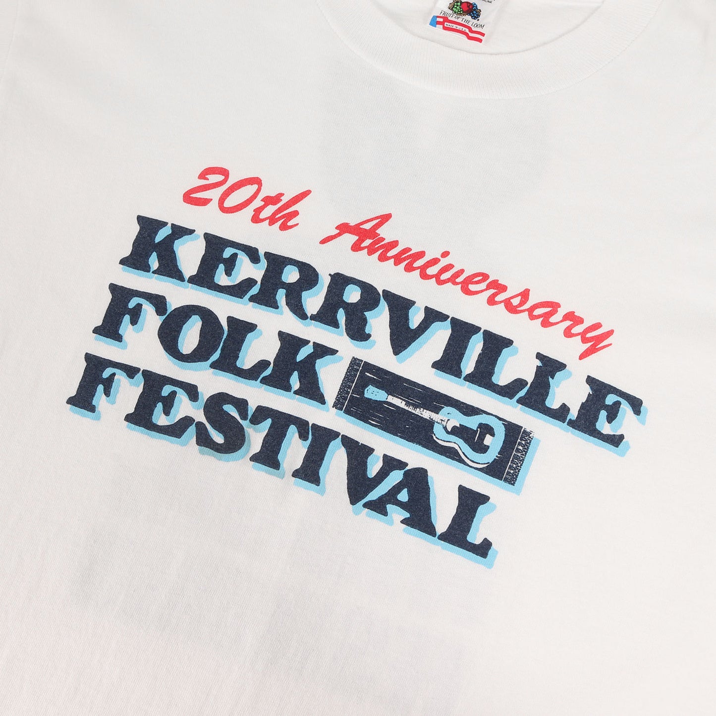 90s フォークソング フェス Tシャツ / USA製 FRUIT OF THE LOOM