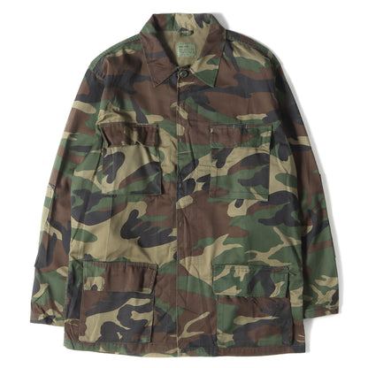 90s ウッドランドカモ BDU シャツ ジャケット / 90年代 米軍実物 迷彩 ミリタリー ヴィンテージ