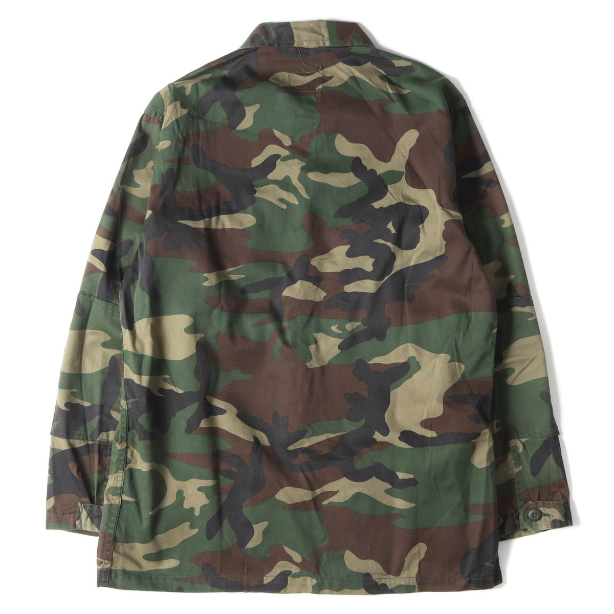 90s ウッドランドカモ BDU シャツ ジャケット / 90年代 米軍実物 迷彩 ミリタリー ヴィンテージ