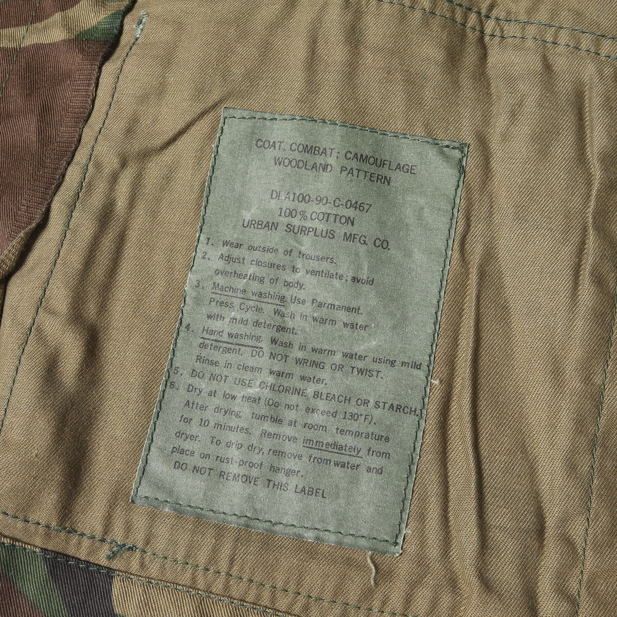 90s ウッドランドカモ BDU シャツ ジャケット / 90年代 米軍実物 迷彩 ミリタリー ヴィンテージ