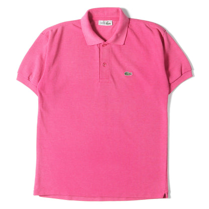 LACOSTE (ラコステ) 70s ワンポイント 鹿の子 ポロシャツ / フランス製 